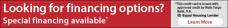 Wells Fargo financing options — learn more